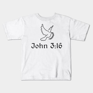 John 3:16 Kids T-Shirt